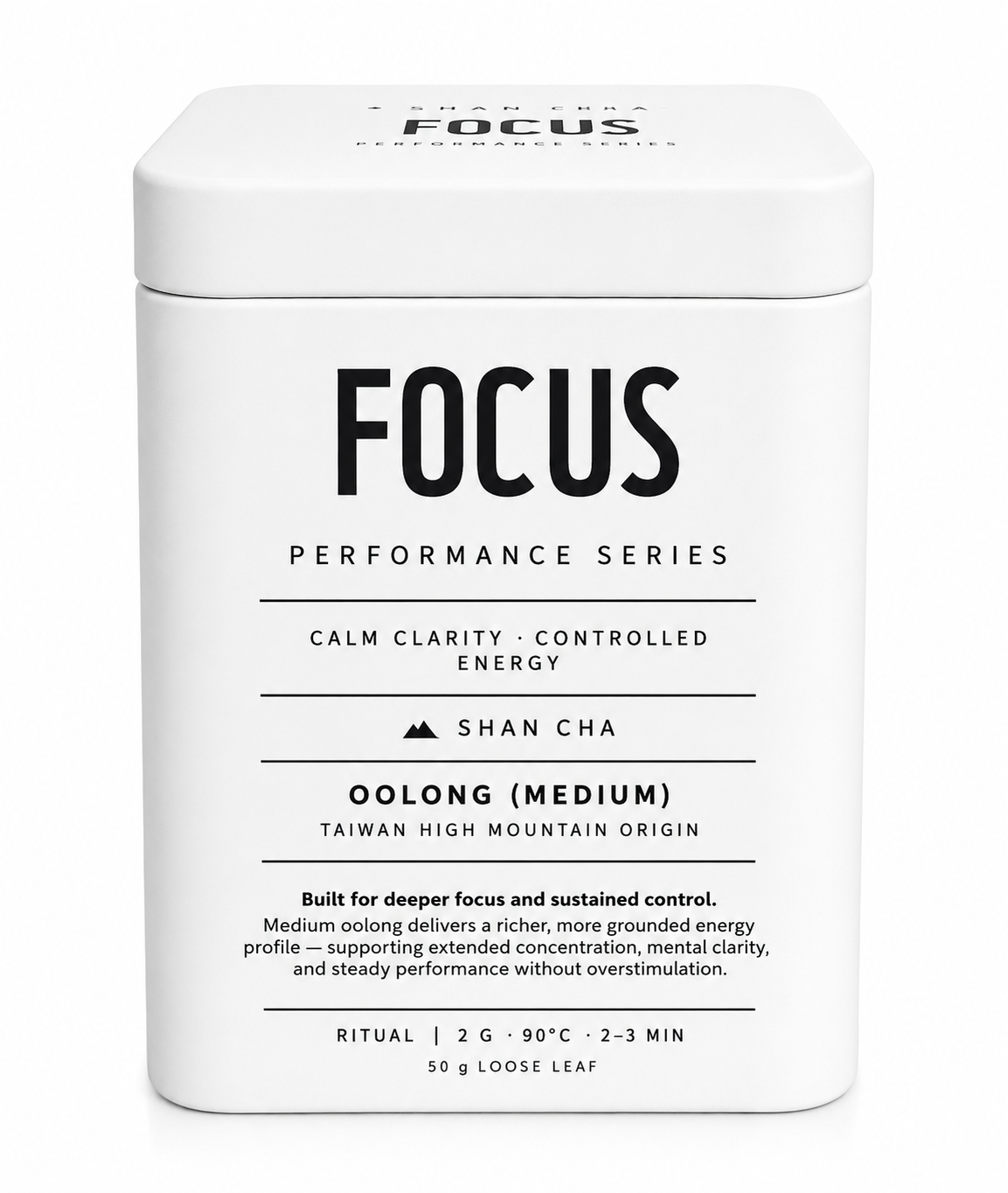 Focus — Performance Oolong
